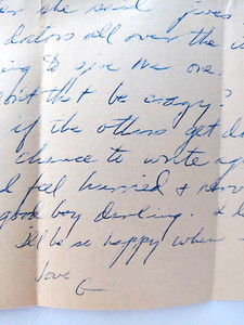 Letter From Gertrude ABERCROMBIE TO HER SOON TO BE NEXT HUSBAND, Frank Sandiford