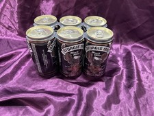1992 STURGIS BLACK HILLS HARLEY DAVIDSON MOTOR CYCLES SIX PACK EMPTY BEER CANS