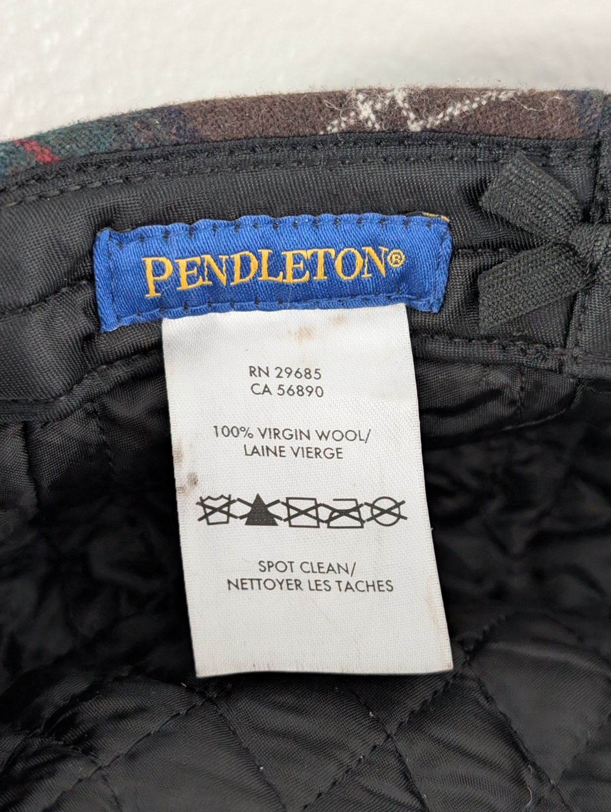 ​Pendleton Wool Driving Cap Flat Cap M/M Hunting … - image 6