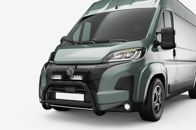 BLACK-LINE Edelstahl Frontschutzbügel für PEUGEOT BOXER 2 - 2024+