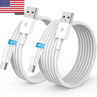 USB to USB C Cable, 2Pack [3FT+6FT] Car Carplay Charging for Iphone 17 Charger C