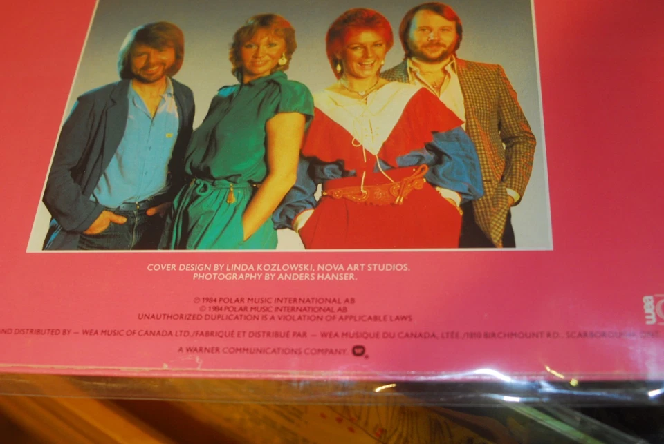 ABBA love song Canada wea LP DISC EX  VINYL ORIGINAL 12' 19081 rare - Image 3 of 4