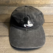 Disney Mickey Mouse Dad Hat Cap Adjustable Strapback Baseball Cap Faded Look
