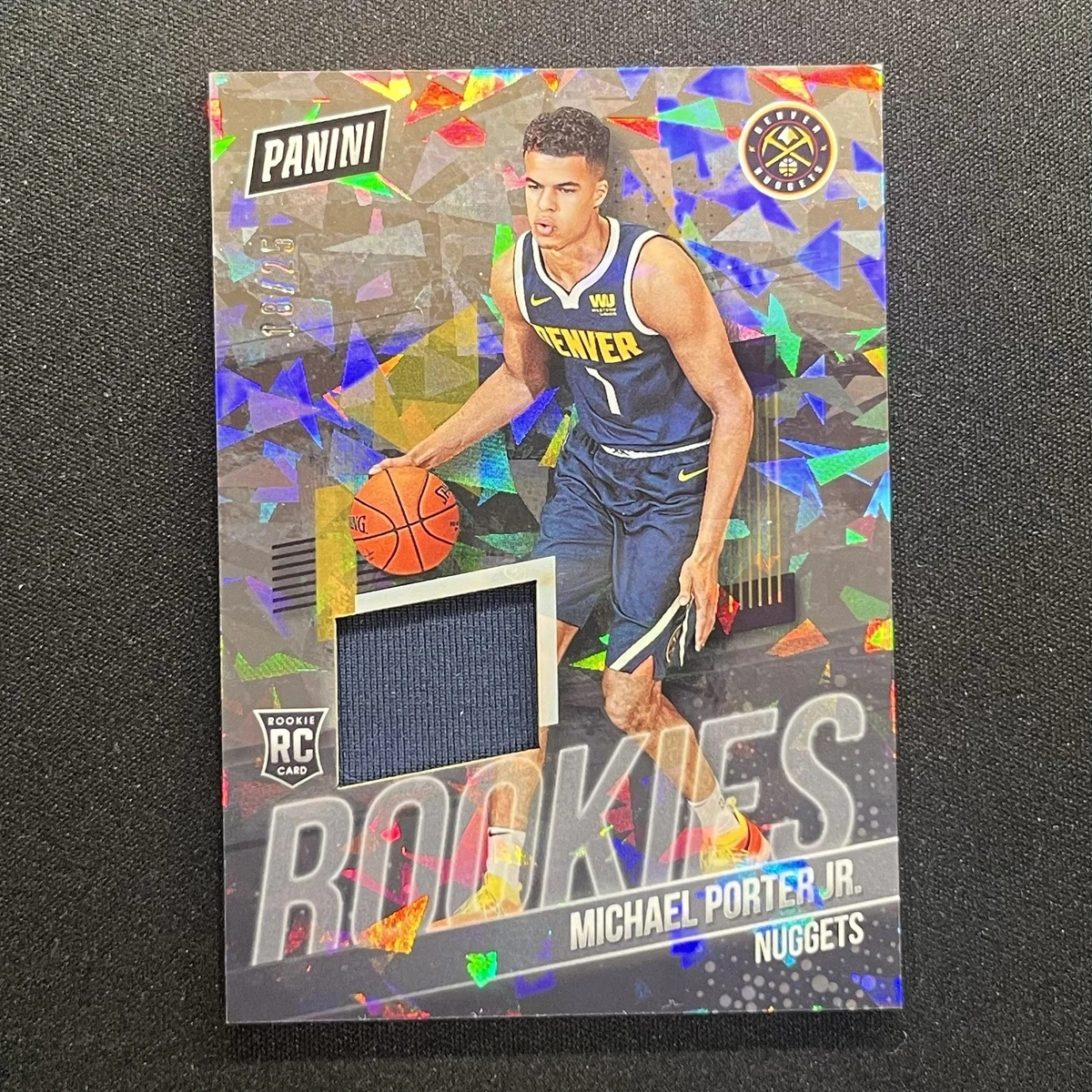 PSAサインルーキーMICHAEL PORTER JR RC HOLO AUTO 2019 Panini National Silver Pack MICHAEL PORTER JR RC Rookies