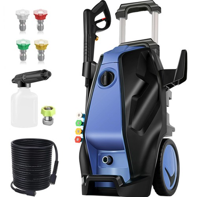 #ad 5000PSI 4.0GPM Heavy Duty Electric Pressure Washer with 33 FT Extension Hose... $298.09