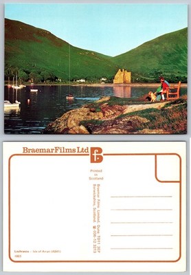 Continental Lochranza Isle Of Arran Scotland Postcard