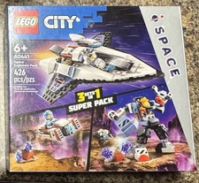 NEW LEGO CITY: Space Explorers Pack (60441) NEW 3 In 1 Combo Set PLUS FREE GIFT
