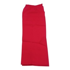 Women Scrub Bottom White Swan XL Color Red Full Elastic Waistline 2 Leg Pockets