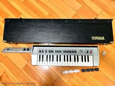 [Vintage] Yamaha KX5 Keytar Shoulder MIDI Keyboard Controller Silver w/ Case