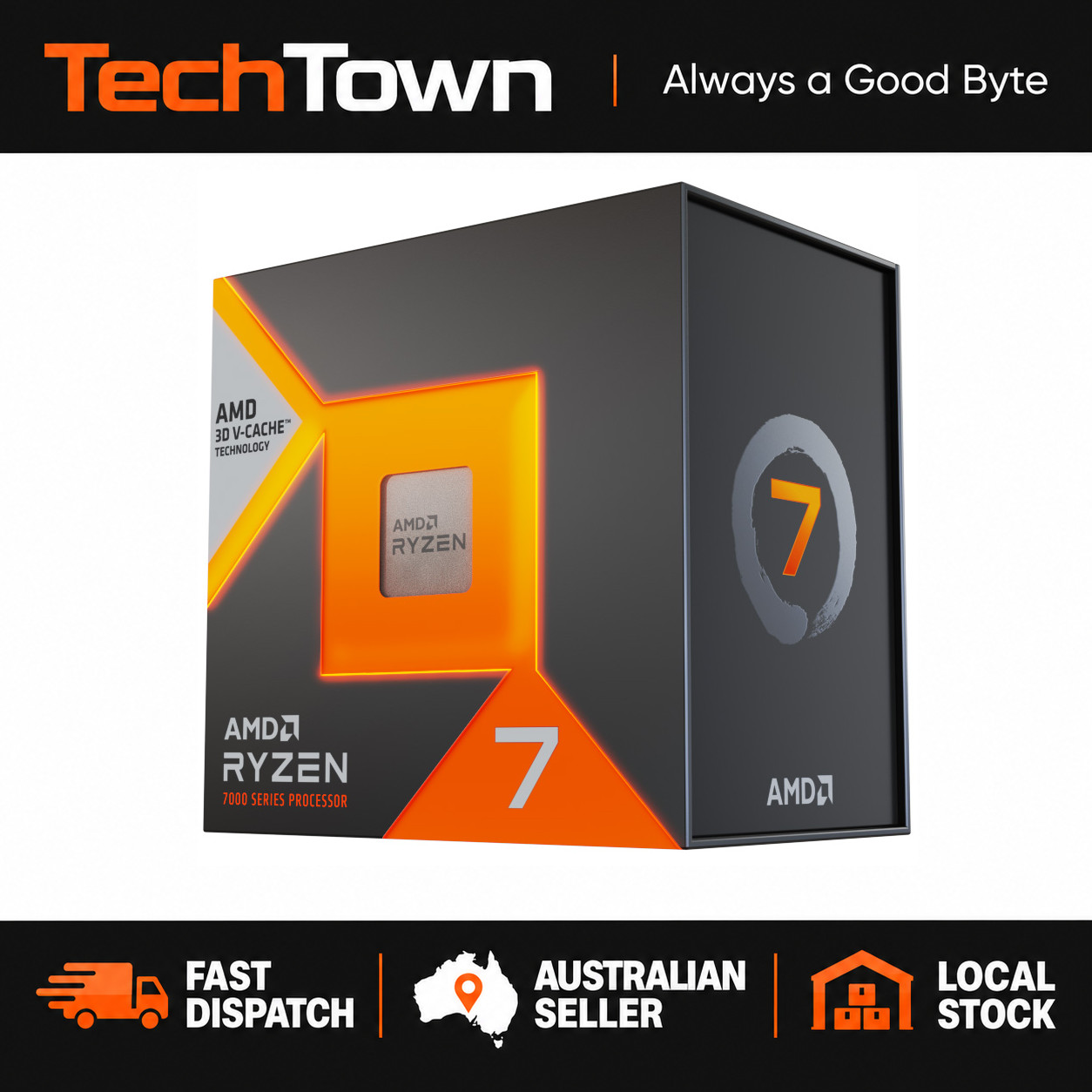 AMD AM5 Ryzen7 7800X3D CPU Processor 5.0 GHz 8 Cores 16 - 5% OFF CODE FS5OFF