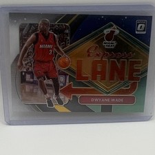 Panini Donruss Optic Express Lane Dwyane Wade Miami Heat Insert #19