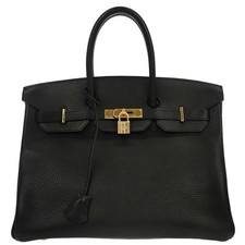Borsa a mano Hermes Black Ardenne Birkin 35 □F 14E 156209