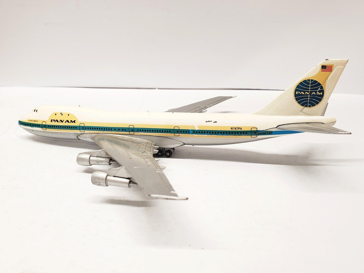Aero Mini Pan Am Boeing 747 Clipper America 1:250 Diecast Plane