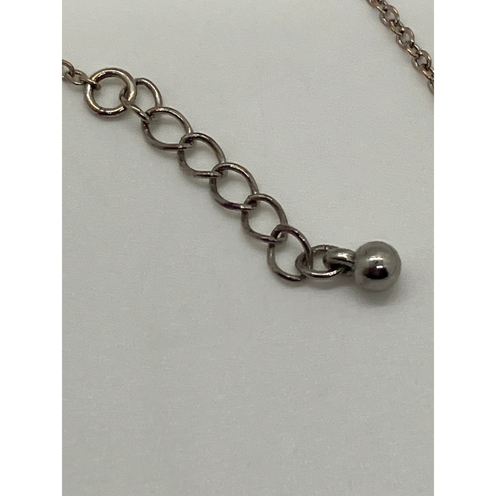 Delicate Vintage Interlocking Rings Necklace – Si… - image 5