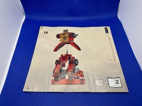 Lego #9448 Ninjago masters of Spinjitzu Instruction Manual Booklet 1 only