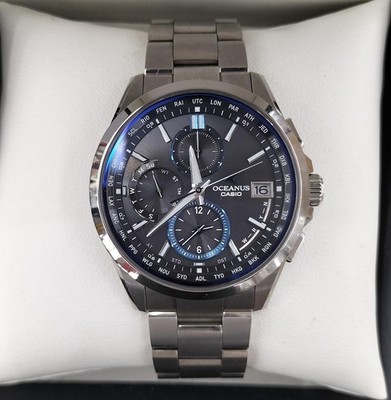 CASIO OCEANUS OCW-T2600 Tough Solar Radio Controlled Titanium Watch Boxed