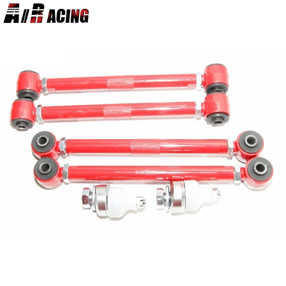 Junta esférica dianteira + biqueira traseira do braço de controle de cambagem para 03-07 Honda Accord/04-08 Acura - Imagem 3 de 4