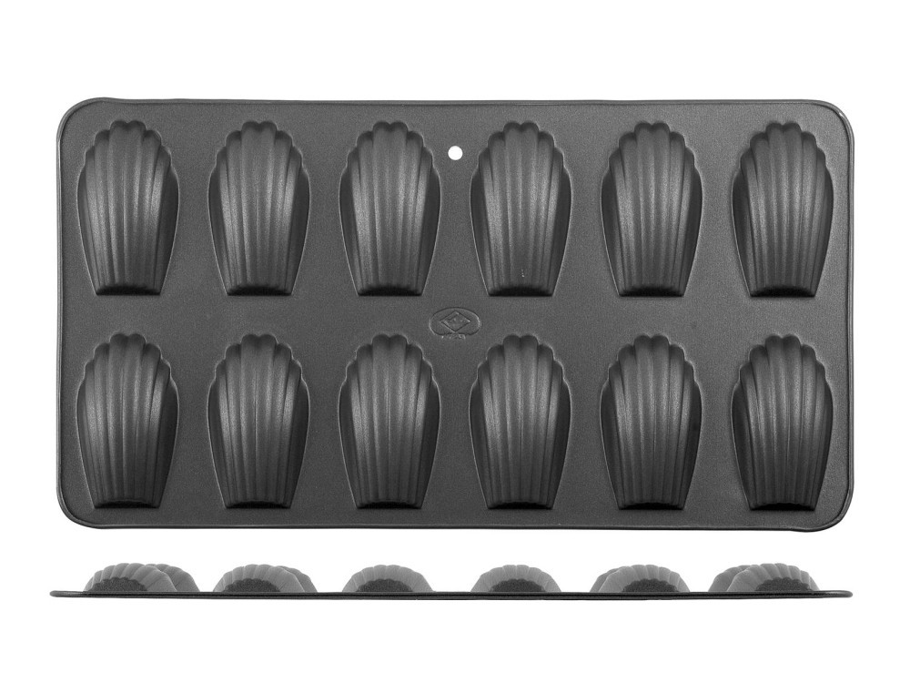Nonstick Vespa Madeleine Mold 12 Slots Cm 36X19.5X1.5