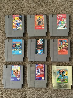 Nintendo NES 9 Games Bundle PLEASE READ DESCRIPTION