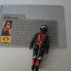 Complete Really Nice Vintage 1986 GI Joe Strato Viper v1 With Filecard