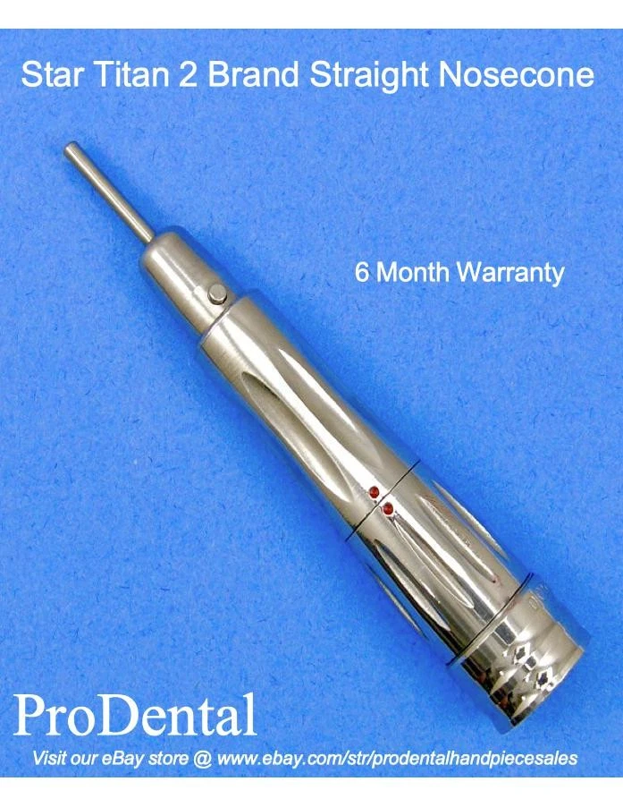 Star Titan Straight Nosecone Attachment, 40,000 rpm, STRNC Star Titan Straight Nosecone Attachment, 40,000 rpm, STRNC
