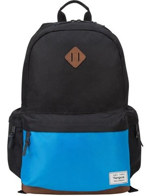 Strata 15.6  Laptop Backpack - Black/Blue