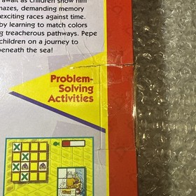 Pepe's Puzzles Sega Pico Authentic Storyware Complete In Box Tested Working CIB