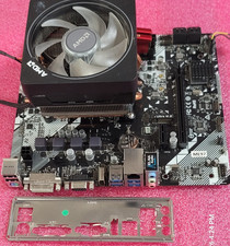 Asrock A320M-HDV GAMING MOTHERBOARD, Ryzen 5 2400G 3.6GHz CPU 16GB DDR4 ME97