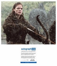 Rose Leslie “Game Of Thrones” AUTOGRAPH ‘Ygritte’ Signed 10x8 Photo ACOA