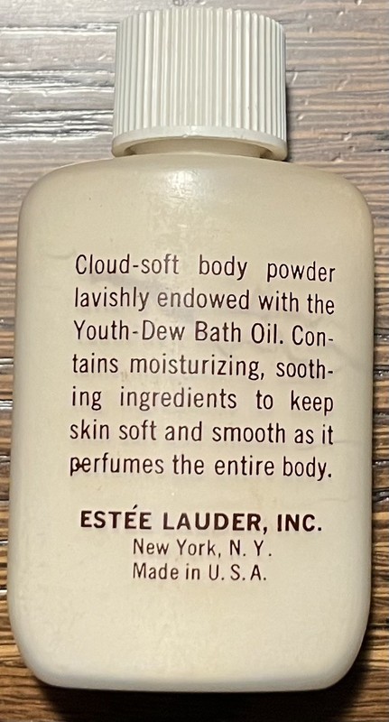 Vintage Estée Lauder Youth Dew Dusting Powder And Spray