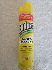 Endust Furniture Spray Lemon Scent 12.5 Oz