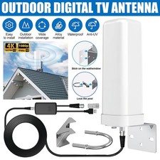 Digital Freeview Aerial Antenna 6000Mile Indoor Ariel HDTV Indoor Signal Booster