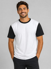 Camiseta para hombre Sublivie Blackout Sublimación Poliéster S1902
