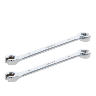 Utoolmart Flare Nut Wrench, 6mm x 8mm Metric Double Open End, 2 6x8mm, 2pcs 