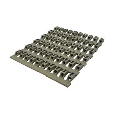 Weidmüller WQV 35/10 1053160000 10-Position DIN Rail Terminal Blocks 35 mm2