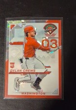 2025 Panini Prospect Edition - Dylan Crews #9 Red Ice Prizm (RC)