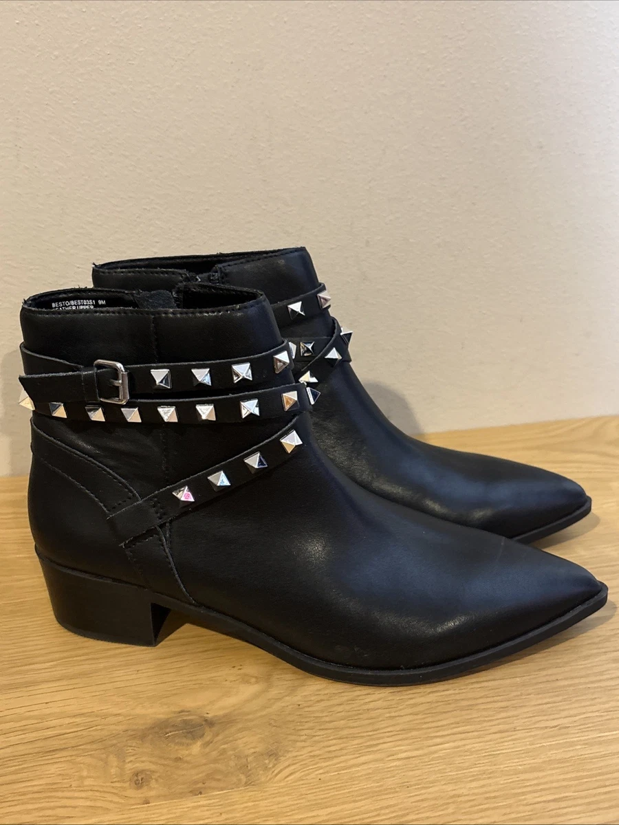 steve madden ブーツ スタッズ付き Steve Madden Studded Black Boots for Women for sale - eBay