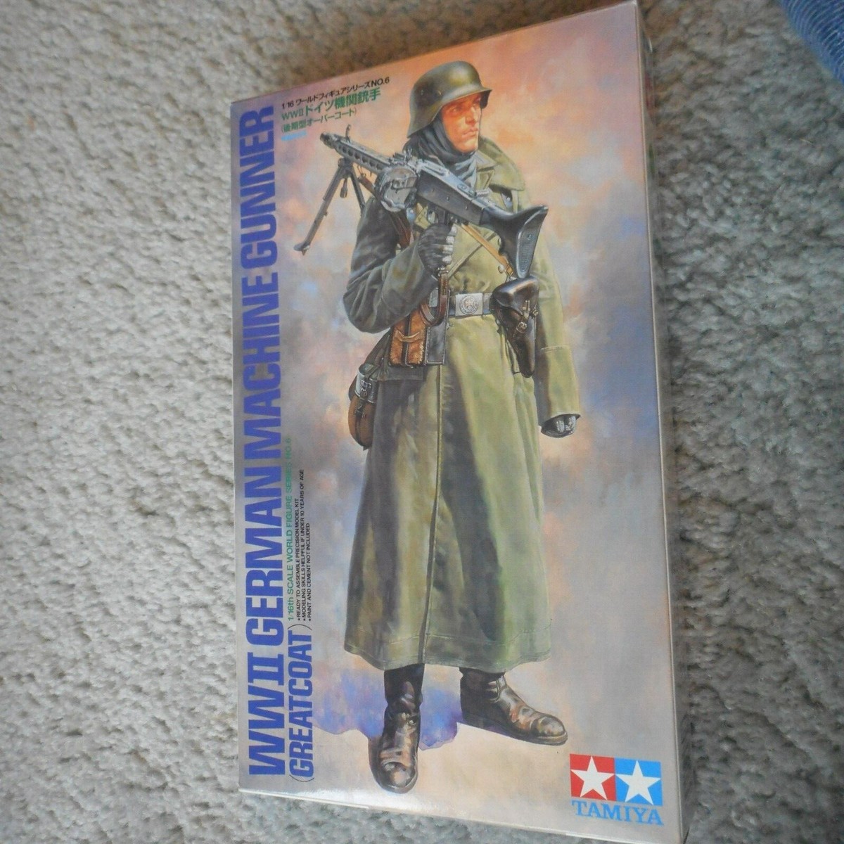 Tamiya 36306 1/16 WWII GERMAN MACHINE GUNNER GREATCOAT F/S New | eBay