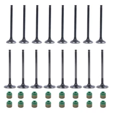 Fit For Kia Accent Veloster Rio Soul 1.6L Intake & Exhaust Valves + Steam Seals