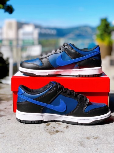 Size 7Y - (GS) Nike Dunk Low âMidnight Navyâ DH9765-402 In Hand Ships Now | eBay