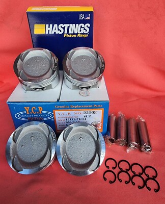womcadole CDセット YCP 76.5mm 1.50 60 Vitara Pistons Low Comp + Hastings Rings