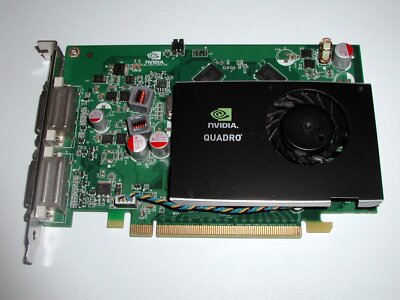 PCIe x16 Grafikkarte PNY, nVidia Quadro FX 380, 256 MB GDDR3, 2x DVI, gebraucht
