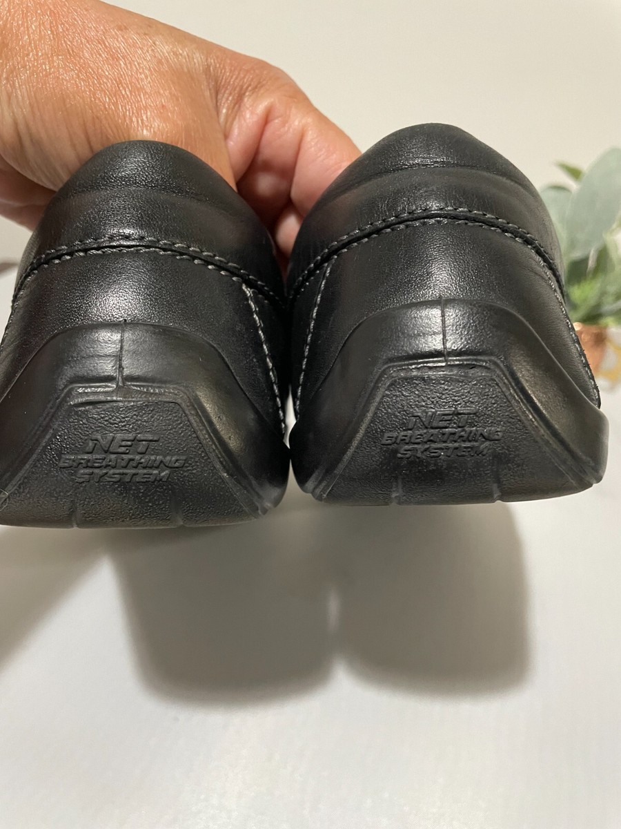 GEOX MADE IN ITALY MEN SHOES BLACK LEATHER LOAFERS SIZE 40 (US 7.5) Geox® RECANATI MAN: Black Leather loafers | Geox ® main image 3