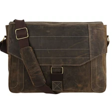 Leather Briefcase Laptop Messenger bag best computer satchel Handmade Bags