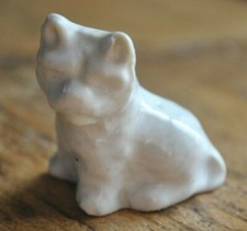 Vintage Wade Whimsie Whimsy White West Highland Terrier Scottie Dog Westie