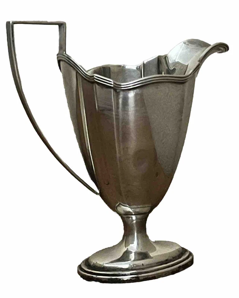 Gorham 纯银乳霜 复古 1933 年普利茅斯艺术装饰金色洗涤 5/8 件 无单色 — 第 3/4 张图片