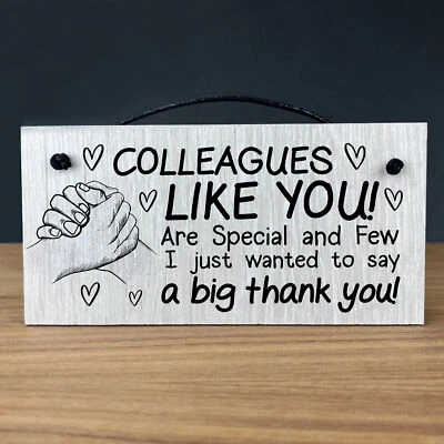 RED OCEAN COLLEAGUE Gift Thank You Gift For Colleague Leaving Work Job Co Worker Gifts