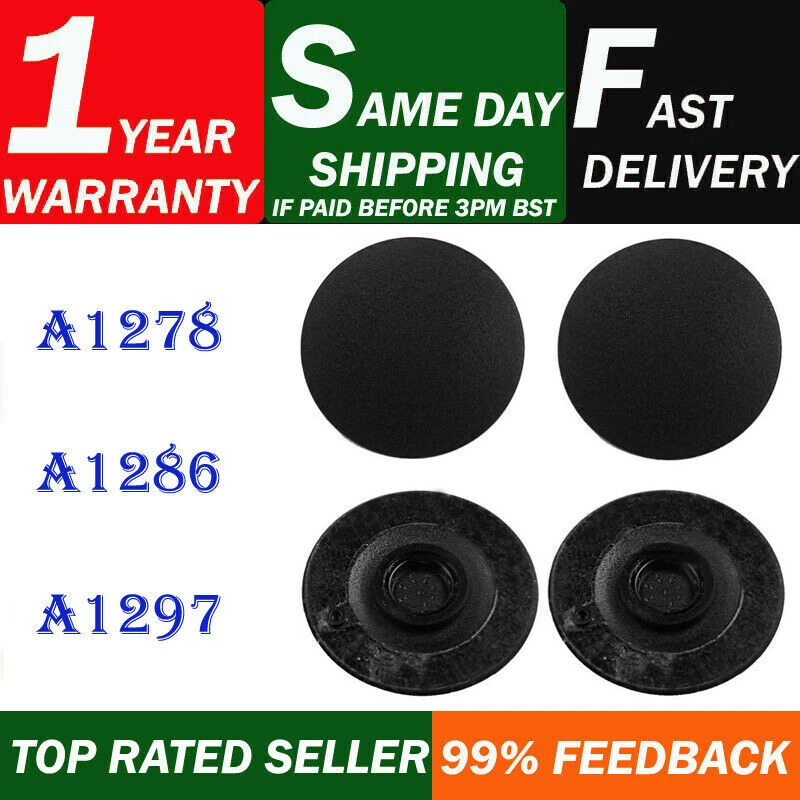 TB For Apple MacBook Pro 13" 15" Bottom Case Feet Replacement Kit Set of 4 Feet