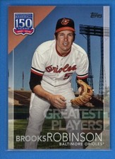 2019 Topps 150 Years of Baseball Greatest Players #150-96 Brooks Robinson