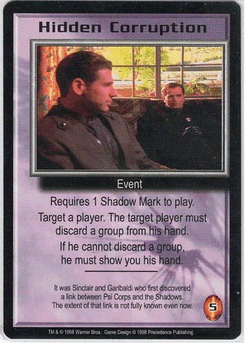 Babylon 5 CCG The Shadows Ed Individual Card Sale Near Mint or Better.  - Bild 8 von 24